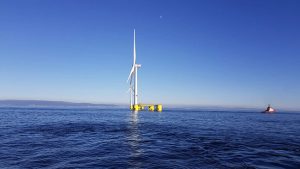 Floating wind turbine